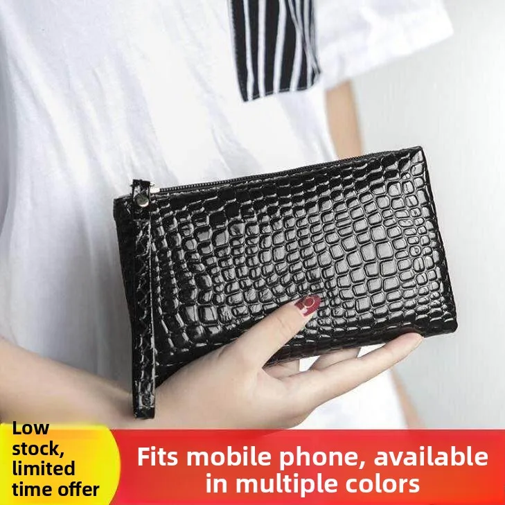 Handheld Wallet Mobile Phone Bag Women's Coin Purse Storage Pouch Card Holder High-End Leather Clutch Bag for Elderly
Handheld Wallet Mobile Phone Bag Women's Coin Purse Storage Pouch Card Holder High-End Leather Clutch Bag for Elderly