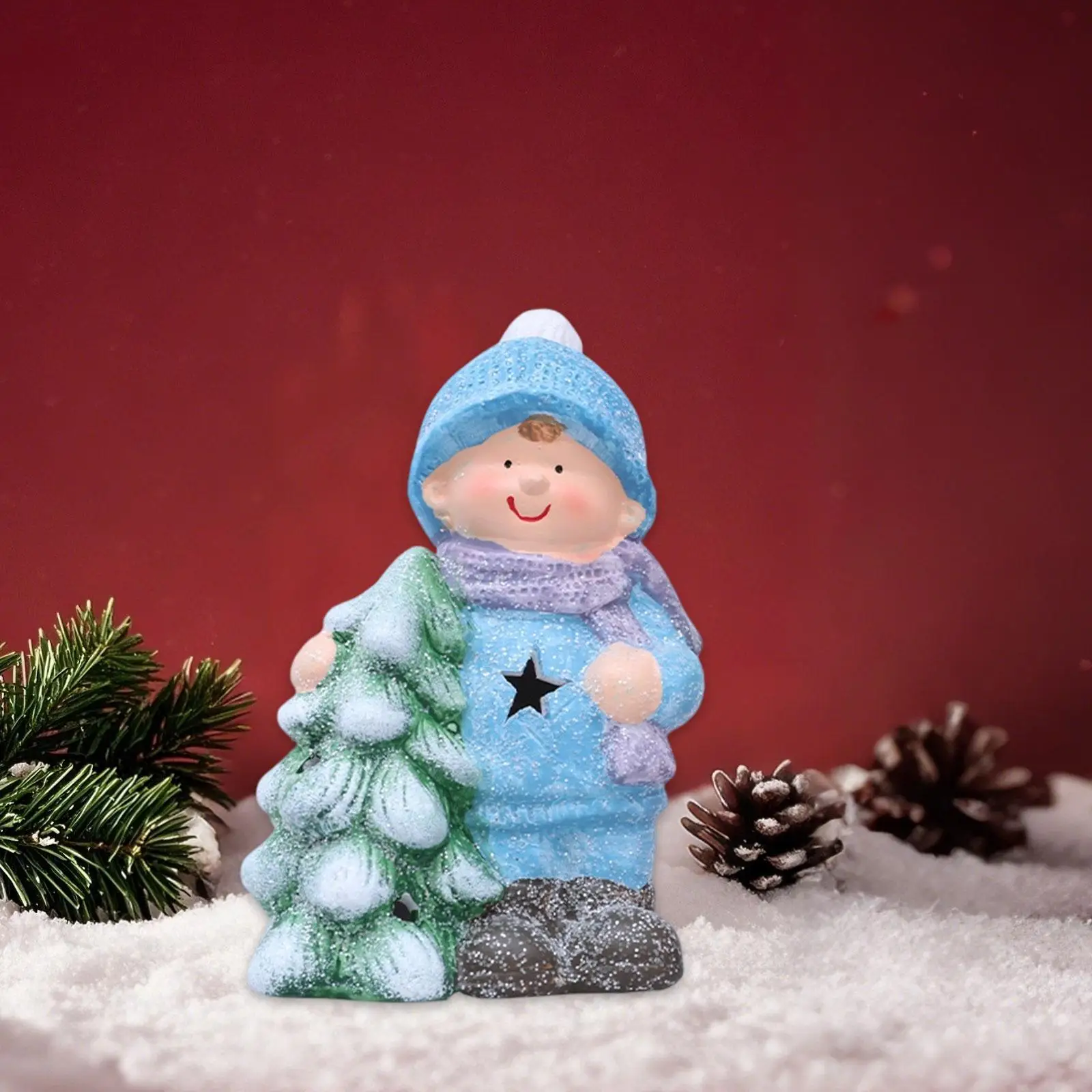 Christmas Figurine Lovely Christmas Gifts for Bookshelf Festival Living Room
Christmas Figurine Lovely Christmas Gifts for Bookshelf Festival Living Room