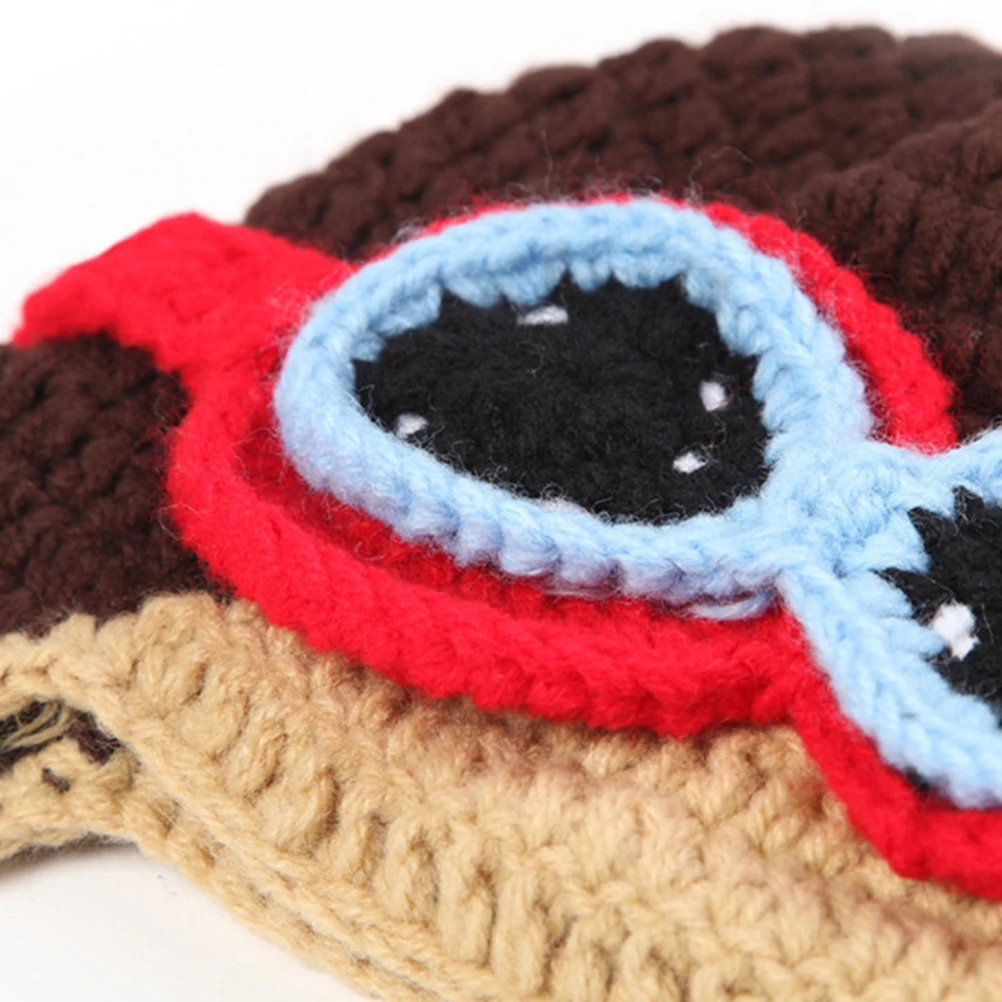 Flight For Baby Kids Winter Knit Cap Warm Soft Comfortable Ear Flap Beanie Newborn Toddler Hat Brown Color Baby Woolen Hat 
Flight For Baby Kids Winter Knit Cap Warm Soft Comfortable Ear Flap Beanie Newborn Toddler Hat Brown Color Baby Woolen Hat