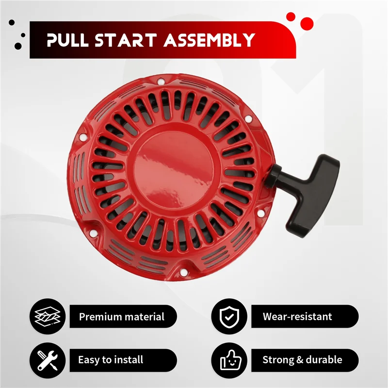 Classy-Pull Start Assembly For Honda GX200 GX160 Recoil Starter 5.5 6.5HP Engine With Curved Rod Pawl 28400-Z4M-306ZB 27400-Z1
Classy-Pull Start Assembly For Honda GX200 GX160 Recoil Starter 5.5 6.5HP Engine With Curved Rod Pawl 28400-Z4M-306ZB 27400-Z1