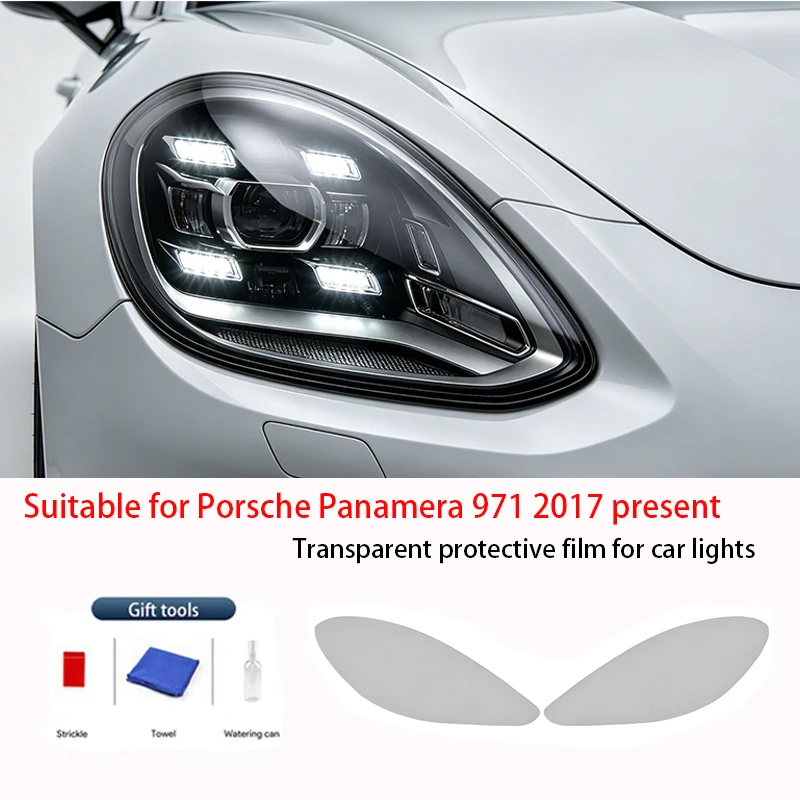 For Porsche Panamera 971 2017-Present TPU Transparent Smoked Black Headlight Film Anti-Scratch Sticker Repair Accessories
For Porsche Panamera 971 2017-Present TPU Transparent Smoked Black Headlight Film Anti-Scratch Sticker Repair Accessories