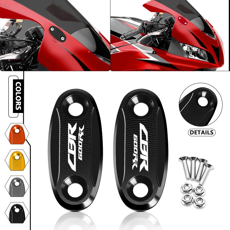 Новая крышка для отверстия для зеркала заднего вида для Honda CBR600RR CBR1000RR CBR 600RR 1000RR мотоцикла CNC ветрового стекла
Новая крышка для отверстия для зеркала заднего вида для Honda CBR600RR CBR1000RR CBR 600RR 1000RR мотоцикла CNC ветрового стекла