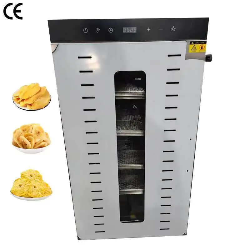 24 Trays Large Capacity Electric Digital Food Commercial Fruit Dryer Dehydrator
24 Trays Large Capacity Electric Digital Food Commercial Fruit Dryer Dehydrator