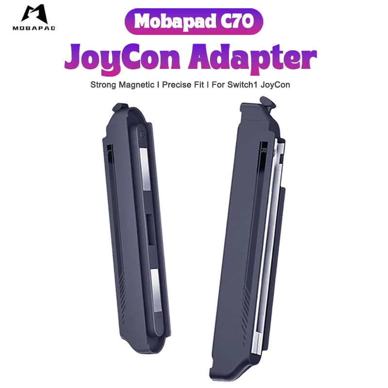MOBAPAD C70 для Nintendo Switch JoyCon Turn Switch 2, OLED-адаптер с сильным магнитом и точным контроллером геймпада
MOBAPAD C70 для Nintendo Switch JoyCon Turn Switch 2, OLED-адаптер с сильным магнитом и точным контроллером геймпада