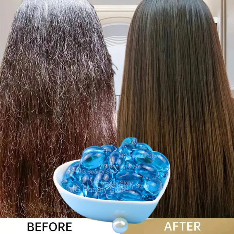 Magic Hair Vitamin Capsule Keratin Oil Fast Restore Hair Soft Smooth Shiny Deep Moisturizer Frizzy Dry Scalp Hair Care Products
Magic Hair Vitamin Capsule Keratin Oil Fast Restore Hair Soft Smooth Shiny Deep Moisturizer Frizzy Dry Scalp Hair Care Products