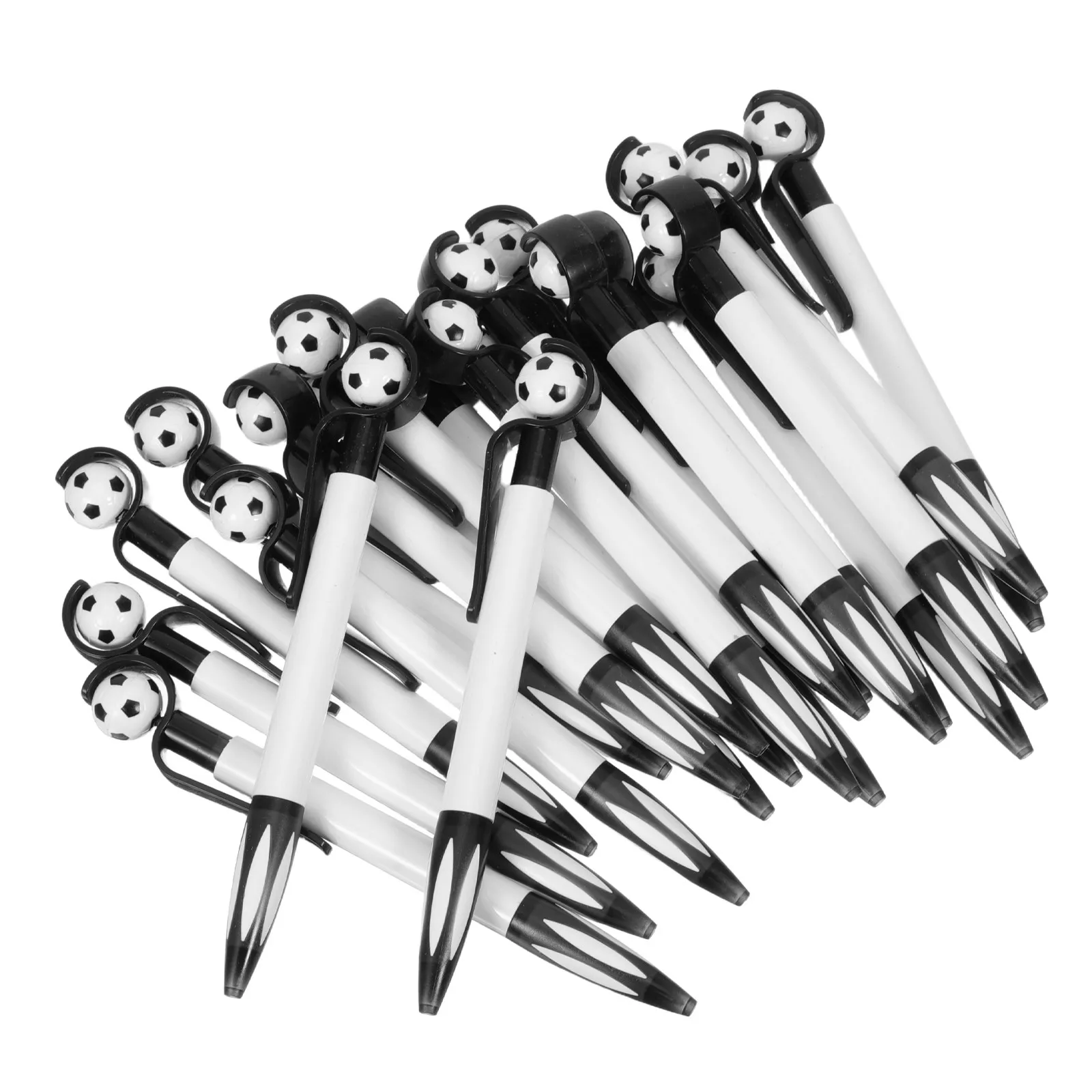25Pcs Soccer Shaped Ballpoint Pens Black Ink Retractable Novelty Sport Pens for Kids Goodie Bags School Office Supplies Football
25Pcs Soccer Shaped Ballpoint Pens Black Ink Retractable Novelty Sport Pens for Kids Goodie Bags School Office Supplies Football