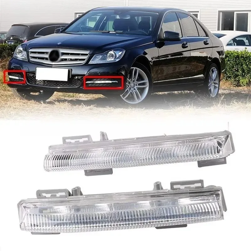 White LED DRL Fog Daytime Running Light Lamp for Left W204 W212 R172 C207
White LED DRL Fog Daytime Running Light Lamp for Left W204 W212 R172 C207