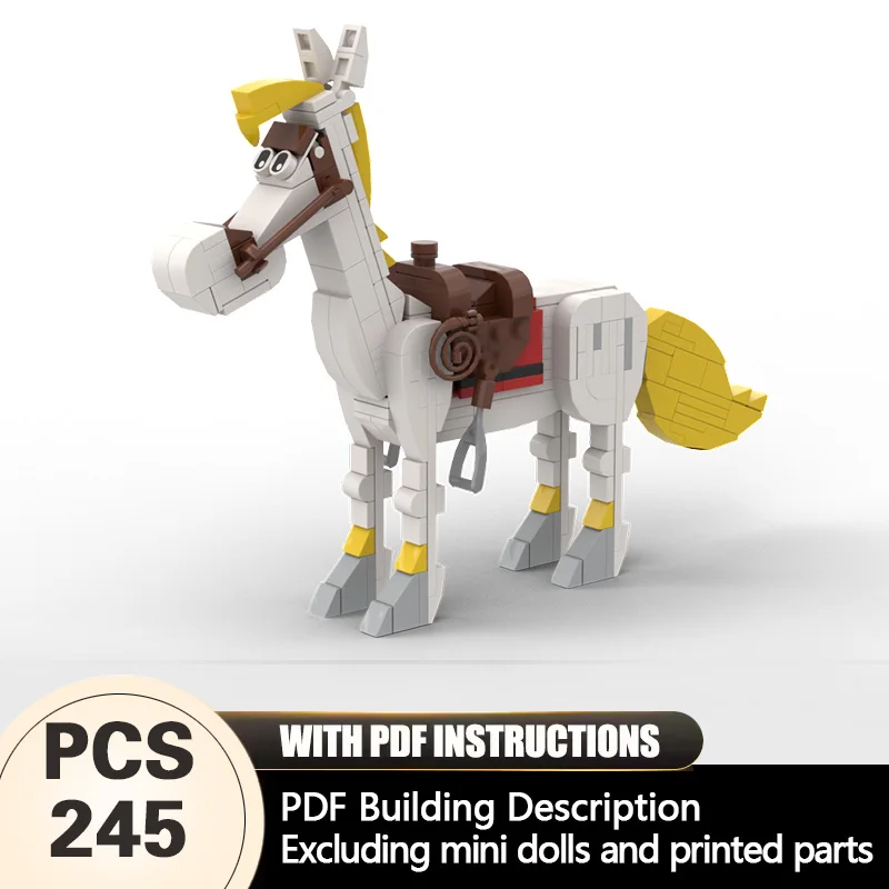 Creators Animal Series Model MOC Building Bricks White Horse Modular Technology Gifts Holiday Assemble Children Toys Suit
Creators Animal Series Model MOC Building Bricks White Horse Modular Technology Gifts Holiday Assemble Children Toys Suit
