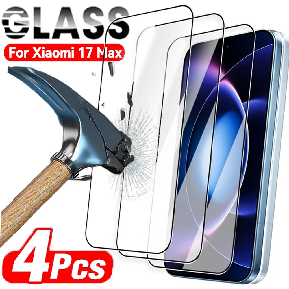 1-4Pack 9h Tempered Glass Screen Protectors for Xiaomi 17 Max HD Clear Case Friendly Anti-scratch Protective Films for Mi 17 Max
1-4Pack 9h Tempered Glass Screen Protectors for Xiaomi 17 Max HD Clear Case Friendly Anti-scratch Protective Films for Mi 17 Max