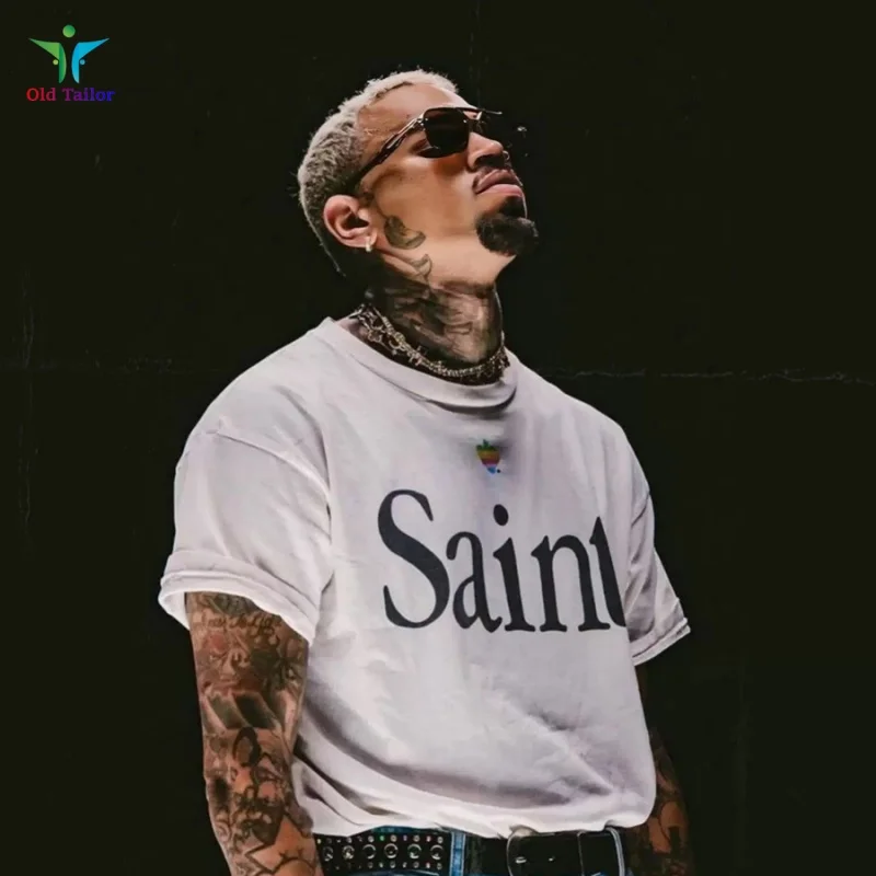 High Quality Mens Womens Saint Rainbow Apple Logo Print High Street Loose Short Sleeve T-shirt
High Quality Mens Womens Saint Rainbow Apple Logo Print High Street Loose Short Sleeve T-shirt