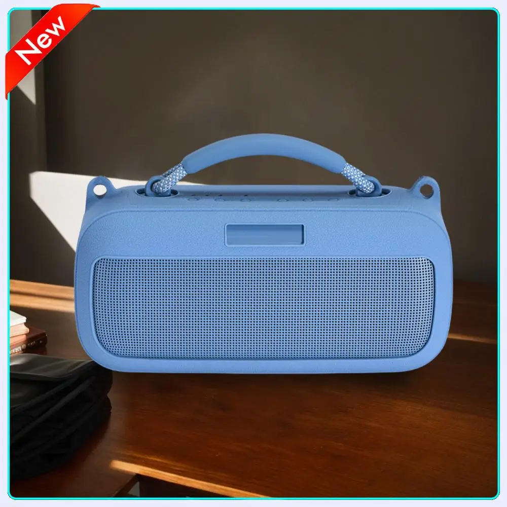 Силиконовый чехол с защитой от царапин и плечевым ремнем для колонки Bose SoundLink Max
Силиконовый чехол с защитой от царапин и плечевым ремнем для колонки Bose SoundLink Max