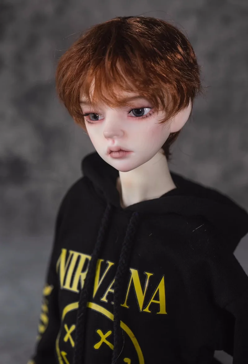 BJD doll wig is suitable for 1/3 size male/love bean hair soft silk/super rose fringe daily universal wig doll accessories
BJD doll wig is suitable for 1/3 size male/love bean hair soft silk/super rose fringe daily universal wig doll accessories