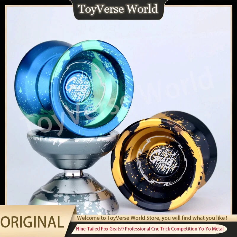 Original Yo-Yo YOSA VOSUN Nine-Tailed Fox Geats9 Super Wide Yo-Yo Professional Cnc Trick Competition Yo-Yo Metal Toys Gifts
Original Yo-Yo YOSA VOSUN Nine-Tailed Fox Geats9 Super Wide Yo-Yo Professional Cnc Trick Competition Yo-Yo Metal Toys Gifts
