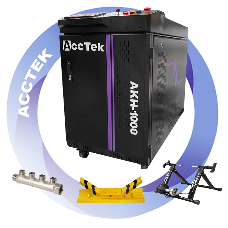 ACCTEK High Precision 1000W Portable Handheld Fiber Laser Welding Machine AKH-1000 for Steel Aluminum
ACCTEK High Precision 1000W Portable Handheld Fiber Laser Welding Machine AKH-1000 for Steel Aluminum