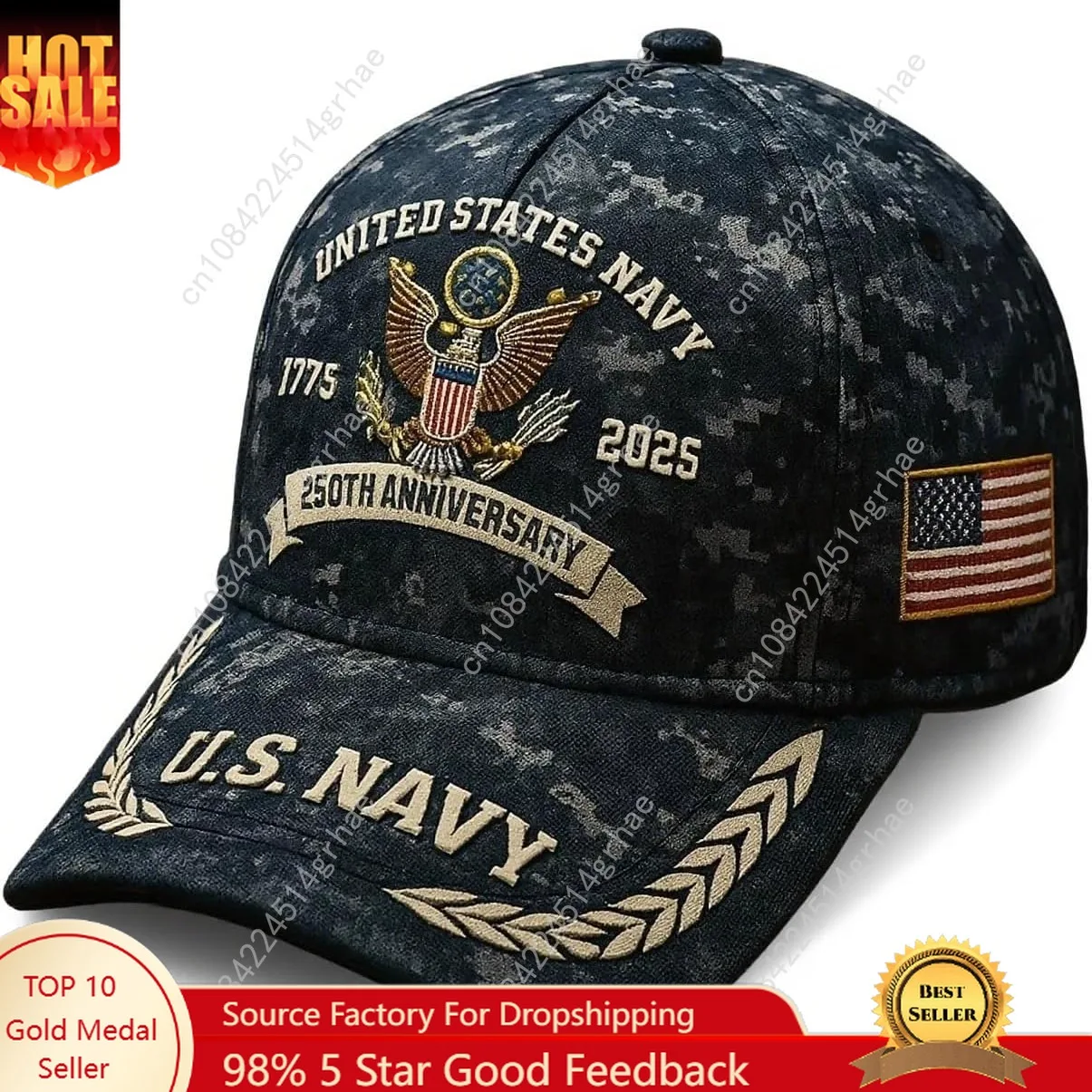 Marine Corps 250th Anniversary Baseball Cap,Navy 250th Anniversary Tribute Hat for Men,Adjustable Marine Veteran Hat
Marine Corps 250th Anniversary Baseball Cap,Navy 250th Anniversary Tribute Hat for Men,Adjustable Marine Veteran Hat