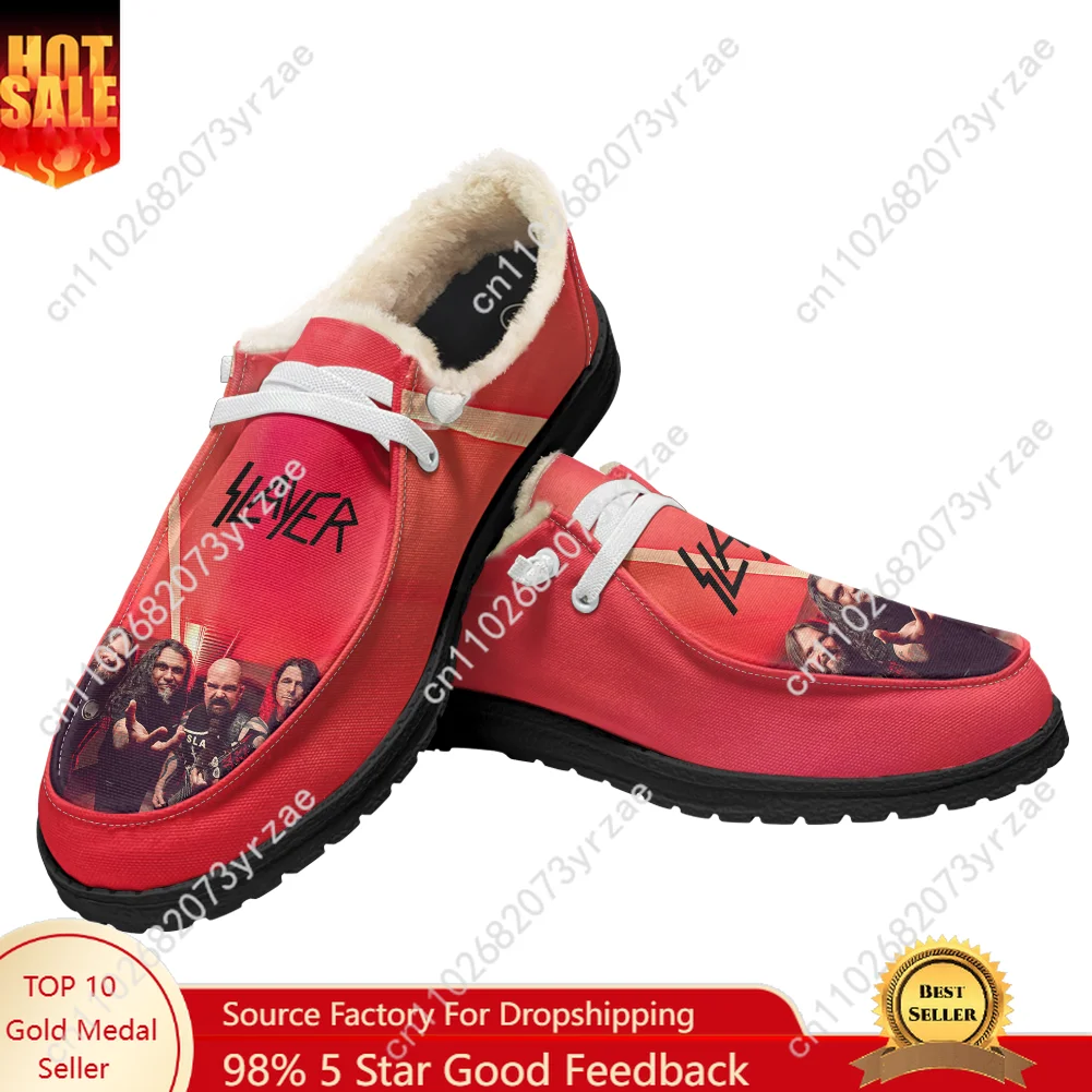 Slayer Velvet Flat Shoes Mens Womens Warm Casual Shoe Indoor Outdoor Light Shoes Fashion Print Image Text Customize Couple Shoes
Slayer Velvet Flat Shoes Mens Womens Warm Casual Shoe Indoor Outdoor Light Shoes Fashion Print Image Text Customize Couple Shoes