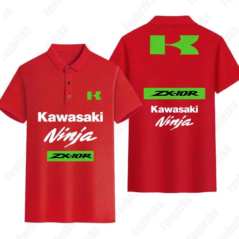 Summer New Men Women Kawasaki Polo Shirt Motorcycle Heavy Locomotive Short Sleeve Boys Loose Casual KID/Adult Team Top
Summer New Men Women Kawasaki Polo Shirt Motorcycle Heavy Locomotive Short Sleeve Boys Loose Casual KID/Adult Team Top
