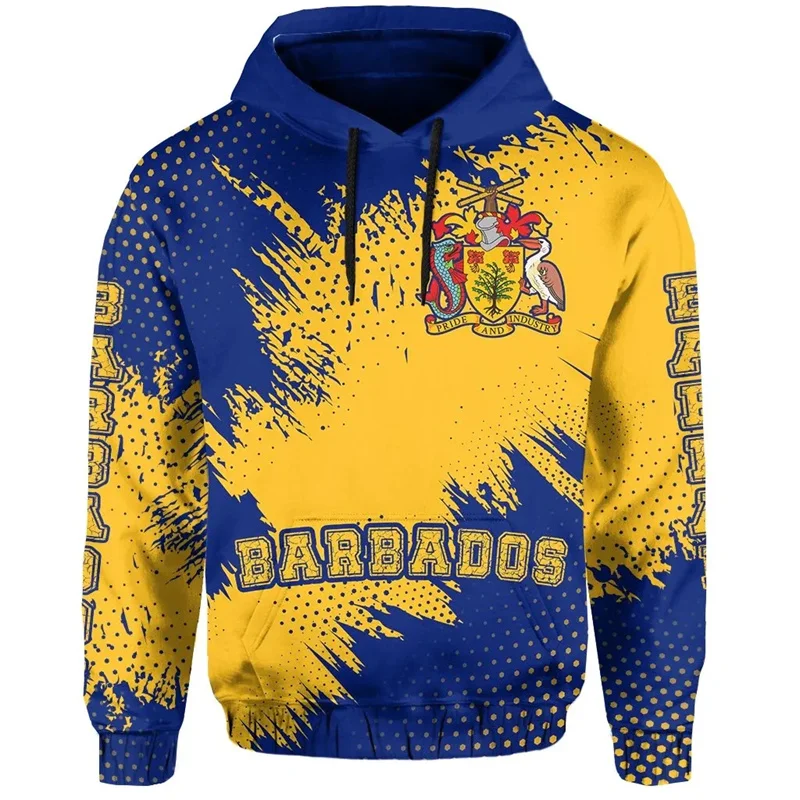New In Barbados Flag Hoodie For Men Tops 3D Printed Sweatshirt Long Sleeve Pullovers Fashion Sports Fitness Loose Hoodies
New In Barbados Flag Hoodie For Men Tops 3D Printed Sweatshirt Long Sleeve Pullovers Fashion Sports Fitness Loose Hoodies