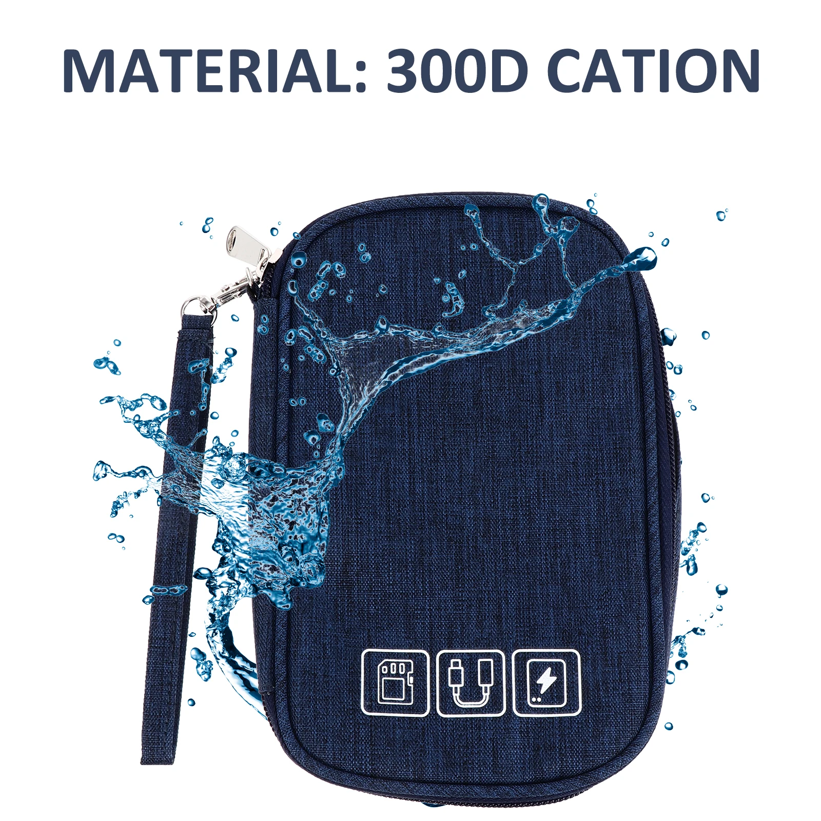 Earphone Organizing Bag Data Cable Storage Mobile Power Multipurpose Organizer Travel Case
Earphone Organizing Bag Data Cable Storage Mobile Power Multipurpose Organizer Travel Case