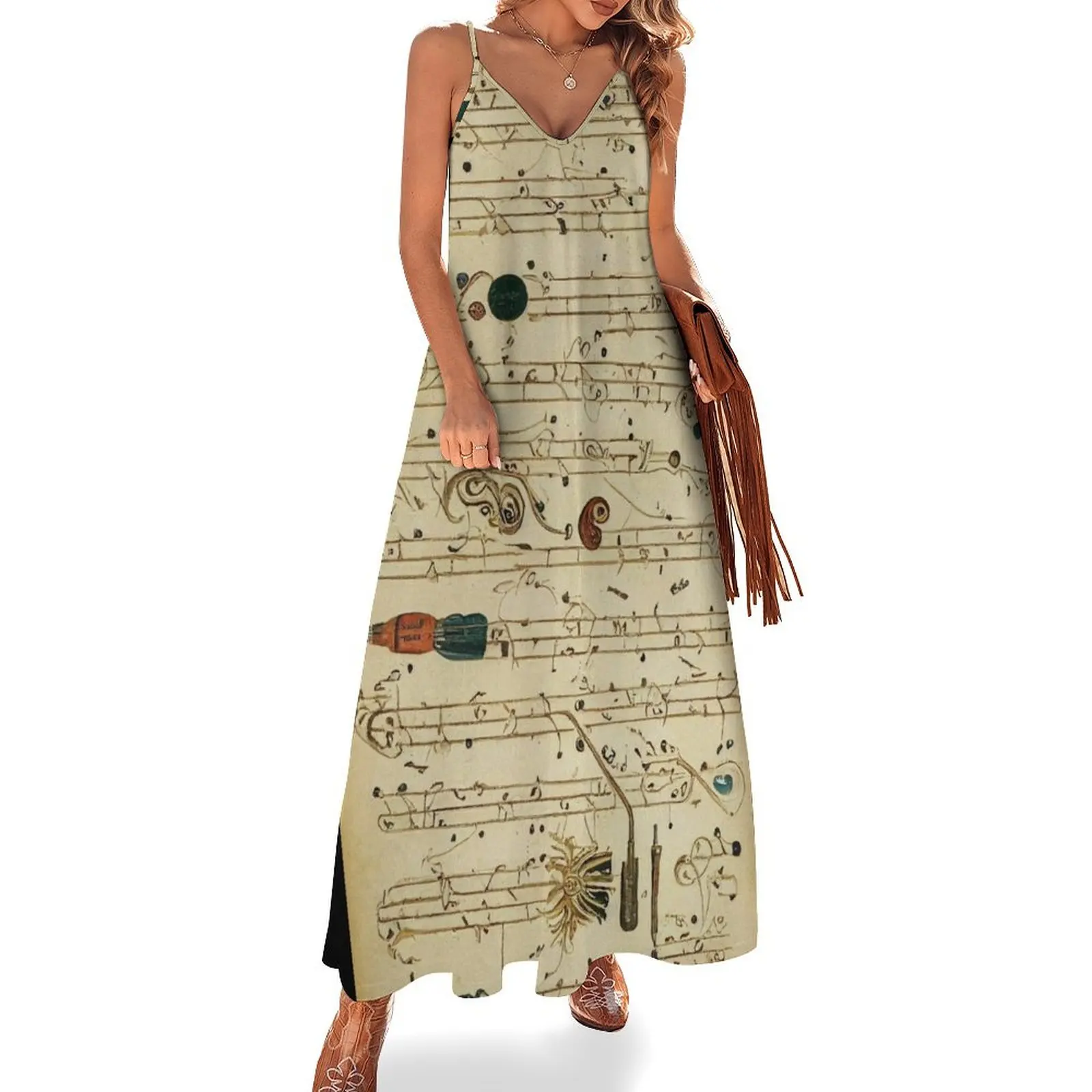 Music Score Sleeveless Long Dress dresses for women 2025 luxury designer party prom dresses Woman fashion women clothes Dress
Music Score Sleeveless Long Dress dresses for women 2025 luxury designer party prom dresses Woman fashion women clothes Dress