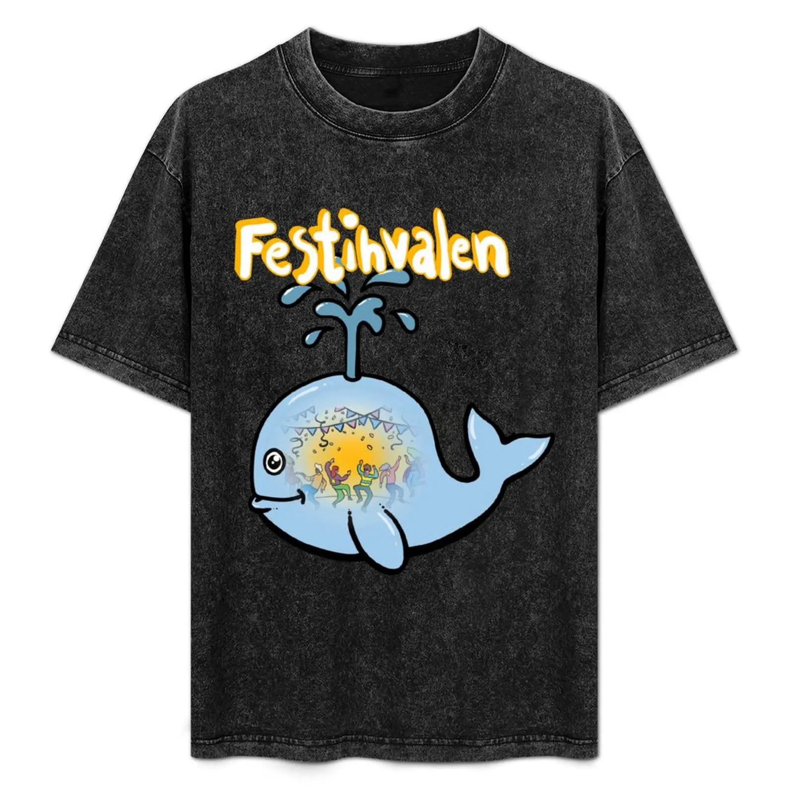 Festihvalen T-Shirt man clothes graphic t shirts graphic shirts blanks T-shirts for men cotton
Festihvalen T-Shirt man clothes graphic t shirts graphic shirts blanks T-shirts for men cotton