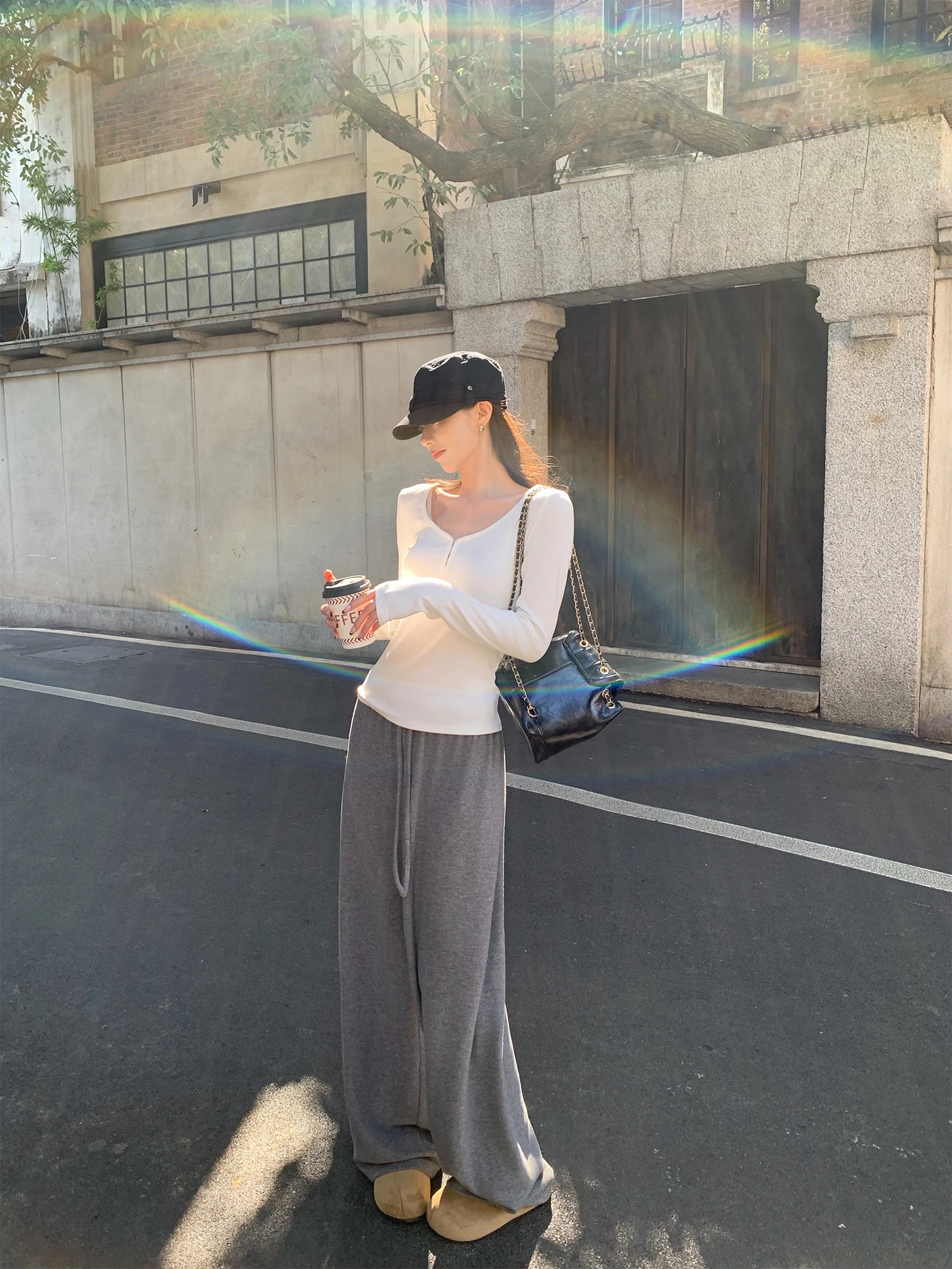 Брюки Nuomici Lazy Sle: широкие, прямые, свободные, комфортные, повседневные, длинные, воздушные, для прогулок, с низкой посадкой, на резинке
Брюки Nuomici Lazy Sle: широкие, прямые, свободные, комфортные, повседневные, длинные, воздушные, для прогулок, с низкой посадкой, на резинке