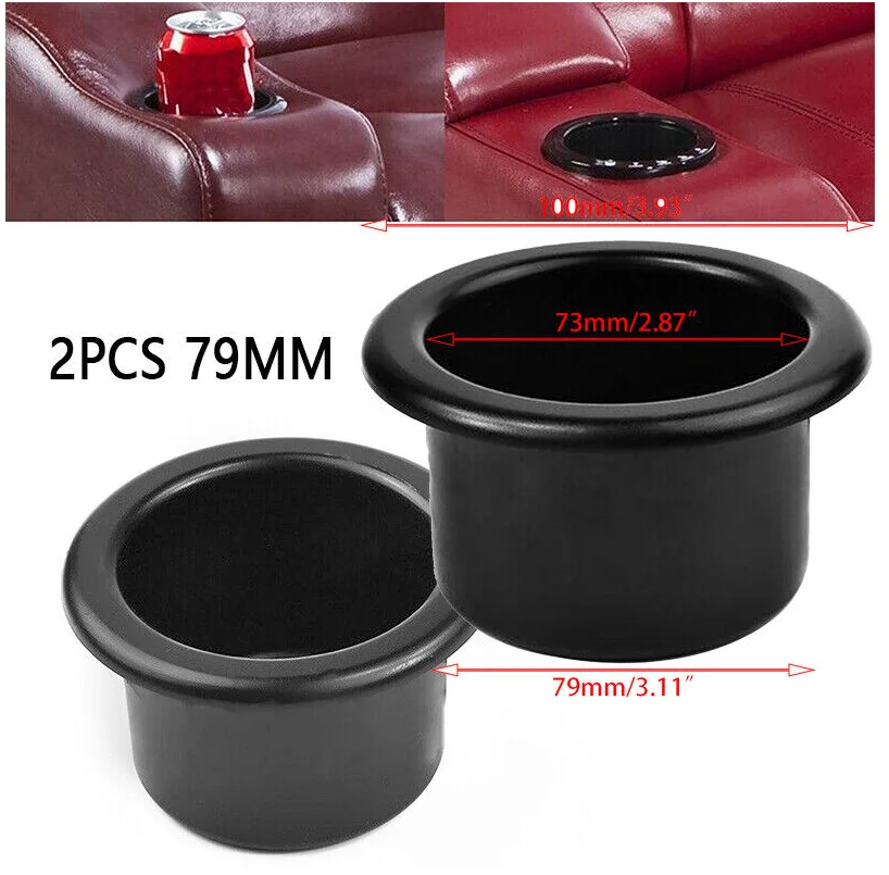 2PCS 79mm RV Cup Water Drink Holder Recessed Insert For RV Trailer Plastic RV Cup Holder Universal Yacht Modification Cup Holder
2PCS 79mm RV Cup Water Drink Holder Recessed Insert For RV Trailer Plastic RV Cup Holder Universal Yacht Modification Cup Holder