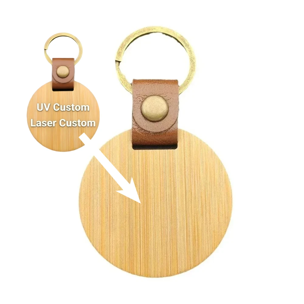 PU Leather Wooden Keychain Trendy DIY Wooden Keyring Can Be Custom With UV Or Laser With 4 Styles To Choose From Exquisite Gifts
PU Leather Wooden Keychain Trendy DIY Wooden Keyring Can Be Custom With UV Or Laser With 4 Styles To Choose From Exquisite Gifts