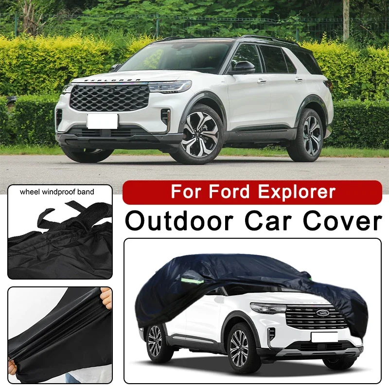 For Ford Explorer U152 U251 U502 U625 Outdoor Waterproof Dustproof UV Resistant Car Cover Protector
For Ford Explorer U152 U251 U502 U625 Outdoor Waterproof Dustproof UV Resistant Car Cover Protector