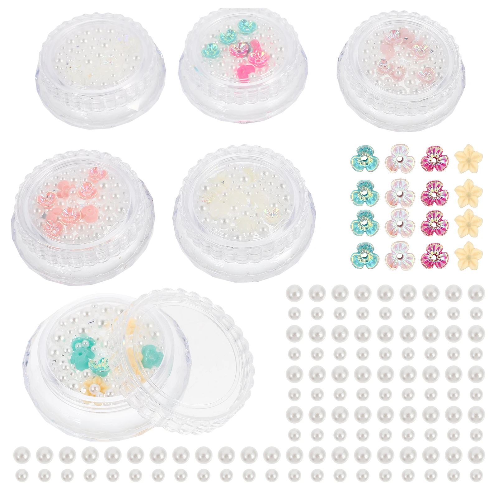 6 Boxes Pearl Metal Plastic Flower Nail Decors DIY Manicure Embellishments Supplies Bright Color Easy Use Home Salon
6 Boxes Pearl Metal Plastic Flower Nail Decors DIY Manicure Embellishments Supplies Bright Color Easy Use Home Salon