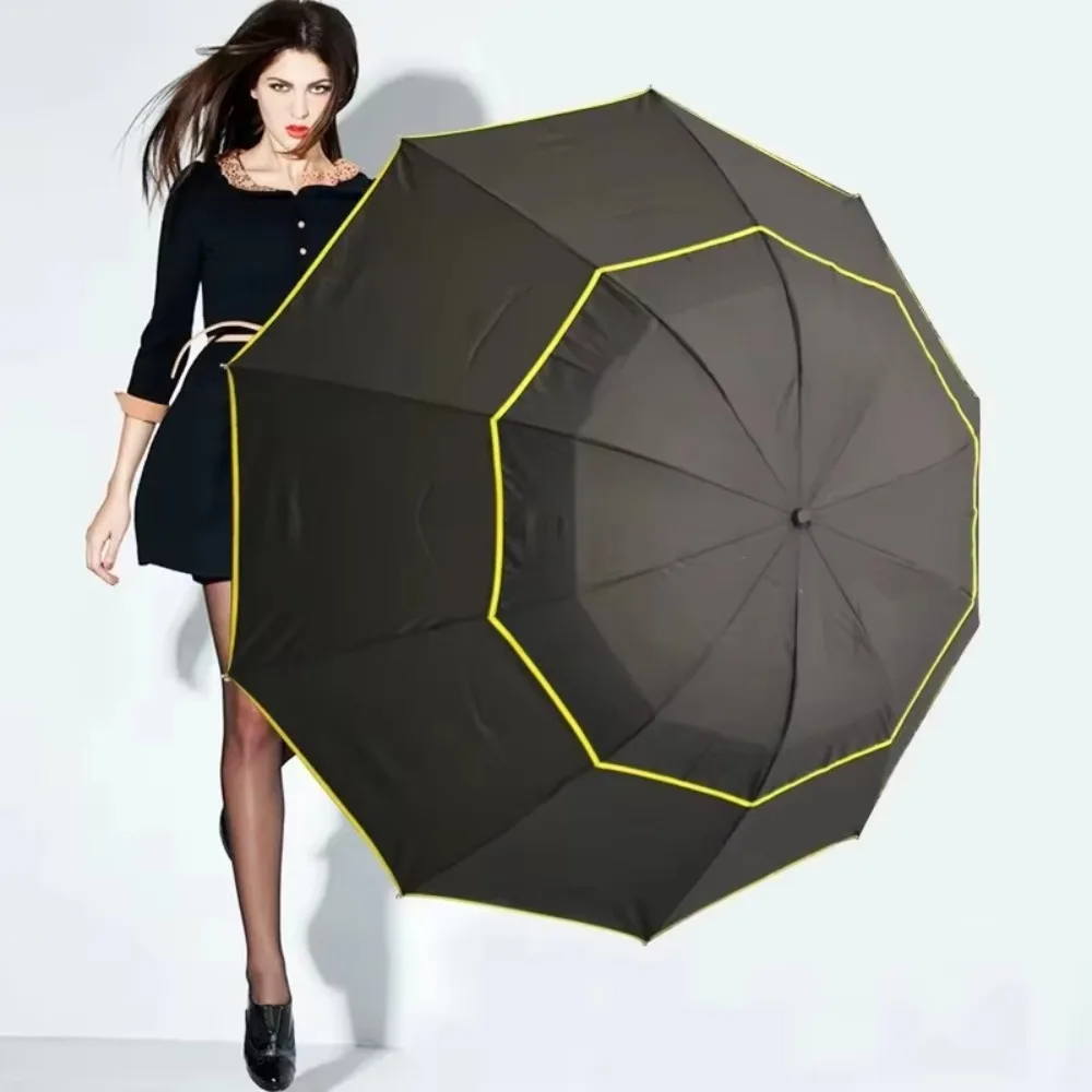 Rain Protection Double Strong Umbrella Strong Frame Folding Design Wind Resistant Umbrella Waterproof UV Protection
Rain Protection Double Strong Umbrella Strong Frame Folding Design Wind Resistant Umbrella Waterproof UV Protection