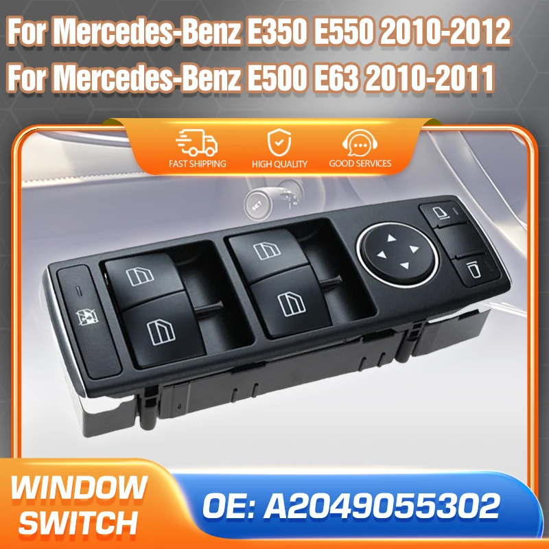 Car Electric Master Window Control Switch A2049055302 LHD For Mercedes-Benz E350 E550 2010-2012 Mercedes-Benz E500 E63 2010-2011
Car Electric Master Window Control Switch A2049055302 LHD For Mercedes-Benz E350 E550 2010-2012 Mercedes-Benz E500 E63 2010-2011