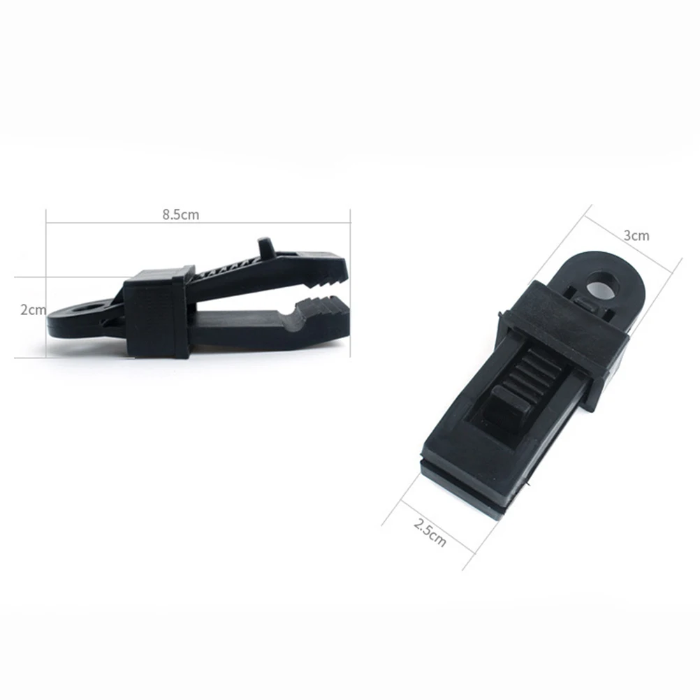 10 Pcs Professional Tents Fixing Clips Awning Wind Rope Clamps Awnings Plastic Fixer Tent Tightener for Outdoor (Random Color)
10 Pcs Professional Tents Fixing Clips Awning Wind Rope Clamps Awnings Plastic Fixer Tent Tightener for Outdoor (Random Color)
