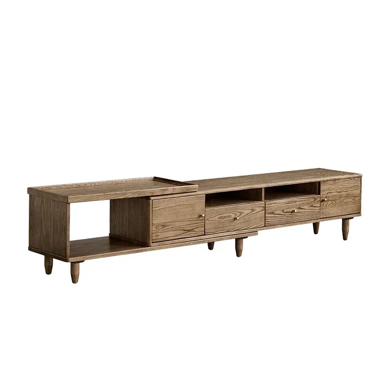 Solid Wood TV Cabinet Nordic Home Small Apartment Audiovisual Cabinet Living Room Retractable Floor Cabinet Locker
Solid Wood TV Cabinet Nordic Home Small Apartment Audiovisual Cabinet Living Room Retractable Floor Cabinet Locker