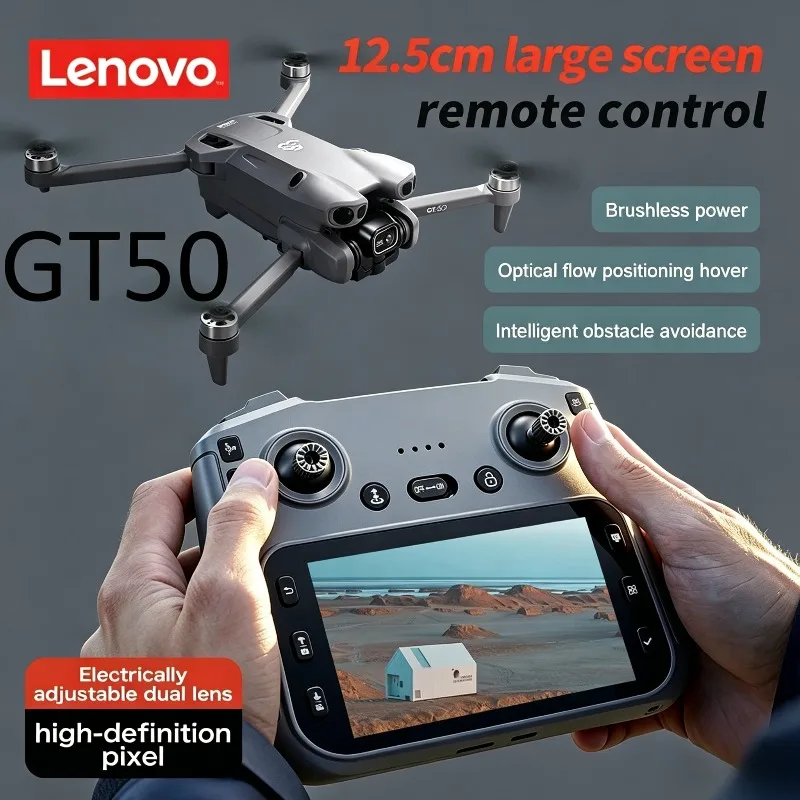 Lenovo Professional 5G GT50 Drone Optical Flow with screen RC Quadcopter, Aerial Photography Brushless Motor,8K HD Camera
Lenovo Professional 5G GT50 Drone Optical Flow with screen RC Quadcopter, Aerial Photography Brushless Motor,8K HD Camera