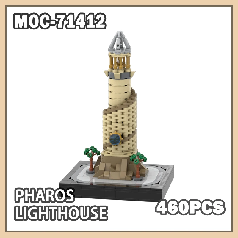 MOC-71412 новый DIY PHAROS LIGHTHOUSE строительный блок модель кирпич украшение для рабочего стола набор строительных игрушек креативные подарки 460 шт.
MOC-71412 новый DIY PHAROS LIGHTHOUSE строительный блок модель кирпич украшение для рабочего стола набор строительных игрушек креативные подарки 460 шт.