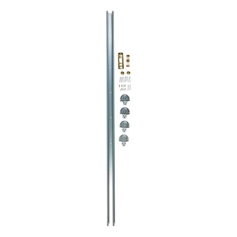 N343-079 By-Passing Door Hardware in Galvanized, 60"
N343-079 By-Passing Door Hardware in Galvanized, 60"