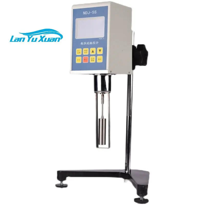 NDJ-1/5S high-precision digital viscometer, liquid coating paint viscosity tester, pointer rotation viscometer
NDJ-1/5S high-precision digital viscometer, liquid coating paint viscosity tester, pointer rotation viscometer