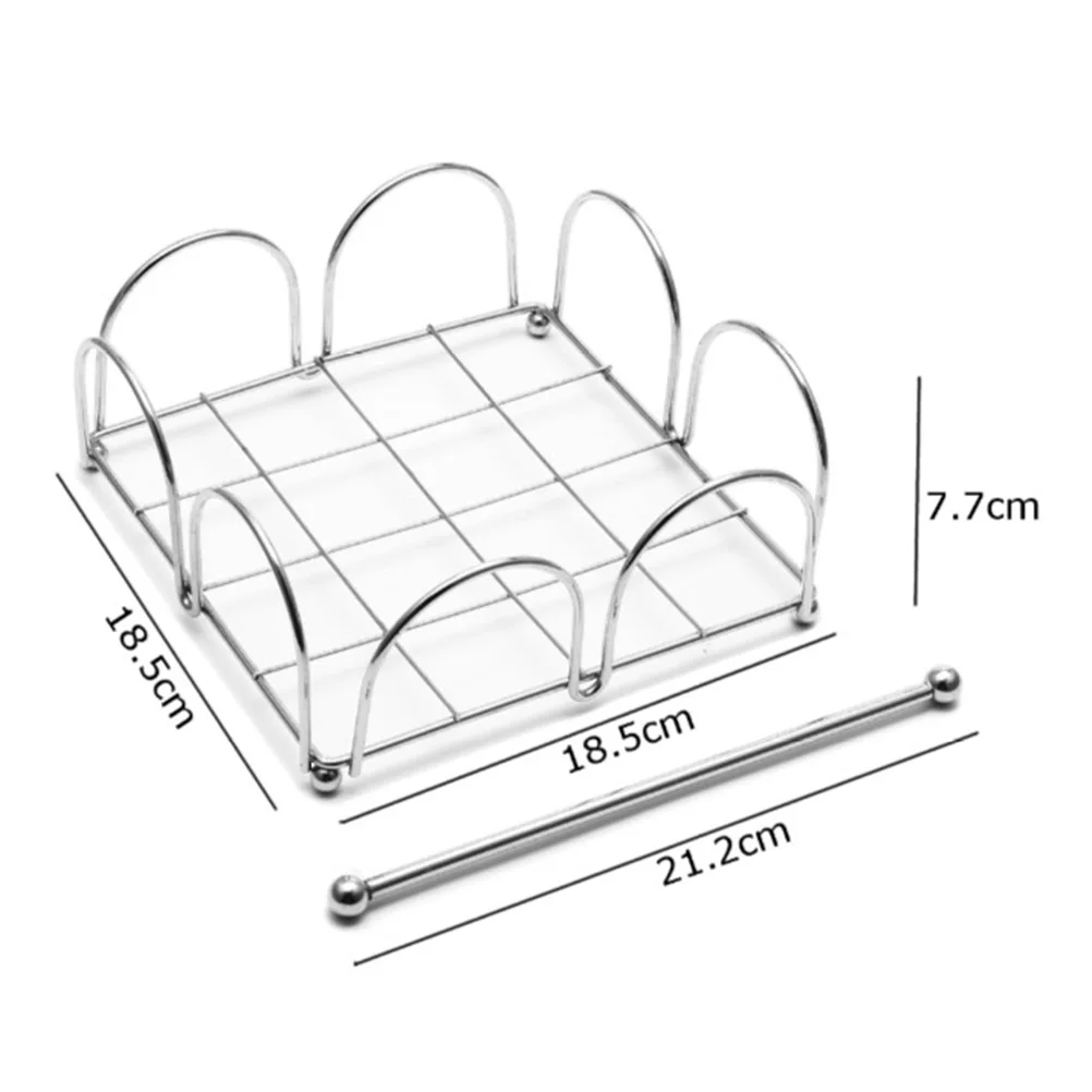 Iron Napkin Holder Tissue Dispenser Sturdy Metal Paper Towel Holder Kitchen Storage Hollow Design countertop dining room
Iron Napkin Holder Tissue Dispenser Sturdy Metal Paper Towel Holder Kitchen Storage Hollow Design countertop dining room