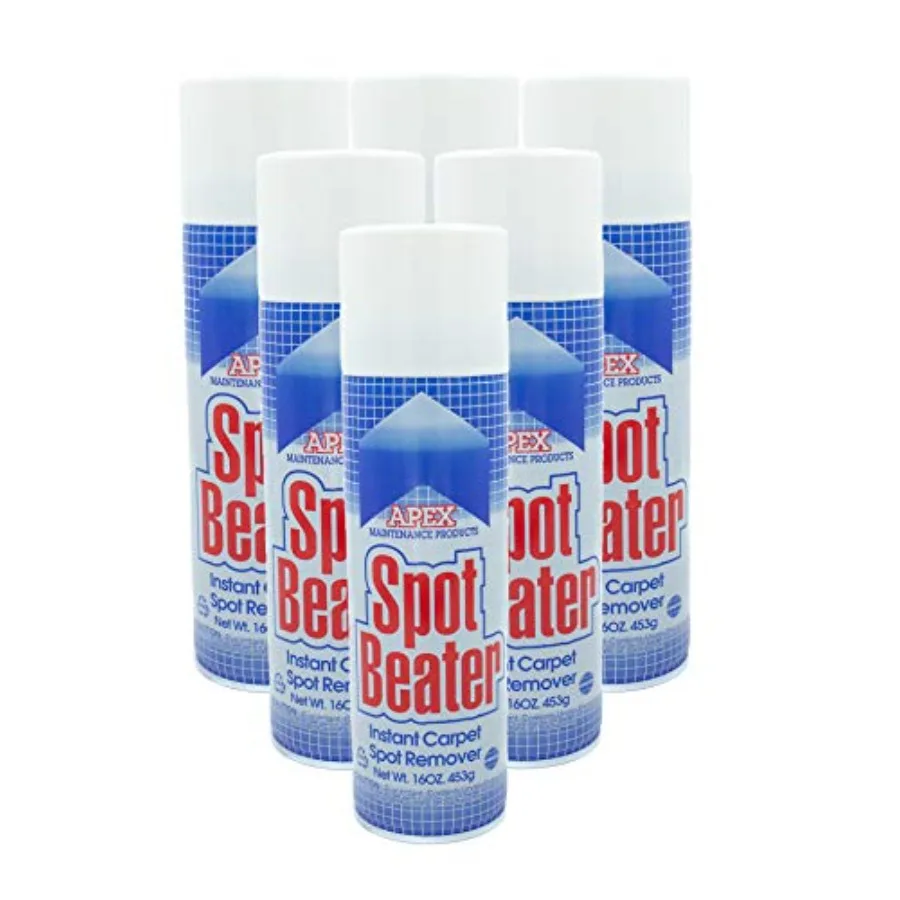 Spot Beater Instant Carpet Spot Remover for Fresh, Old and Stubborn Stains Such as Oil, Grease, Ink, Lipstick, Coffee, Pet Stai
Spot Beater Instant Carpet Spot Remover for Fresh, Old and Stubborn Stains Such as Oil, Grease, Ink, Lipstick, Coffee, Pet Stai