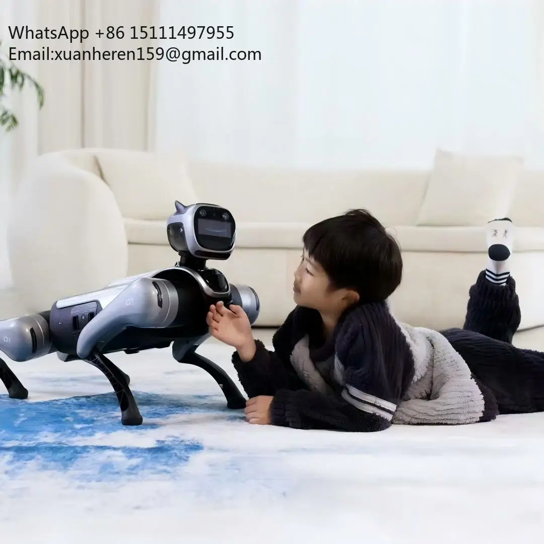 Go2 Air Teaching Programming Quadruped Robot Dog Integrates Industrial-grade Durability with AI Smart Technology
Go2 Air Teaching Programming Quadruped Robot Dog Integrates Industrial-grade Durability with AI Smart Technology