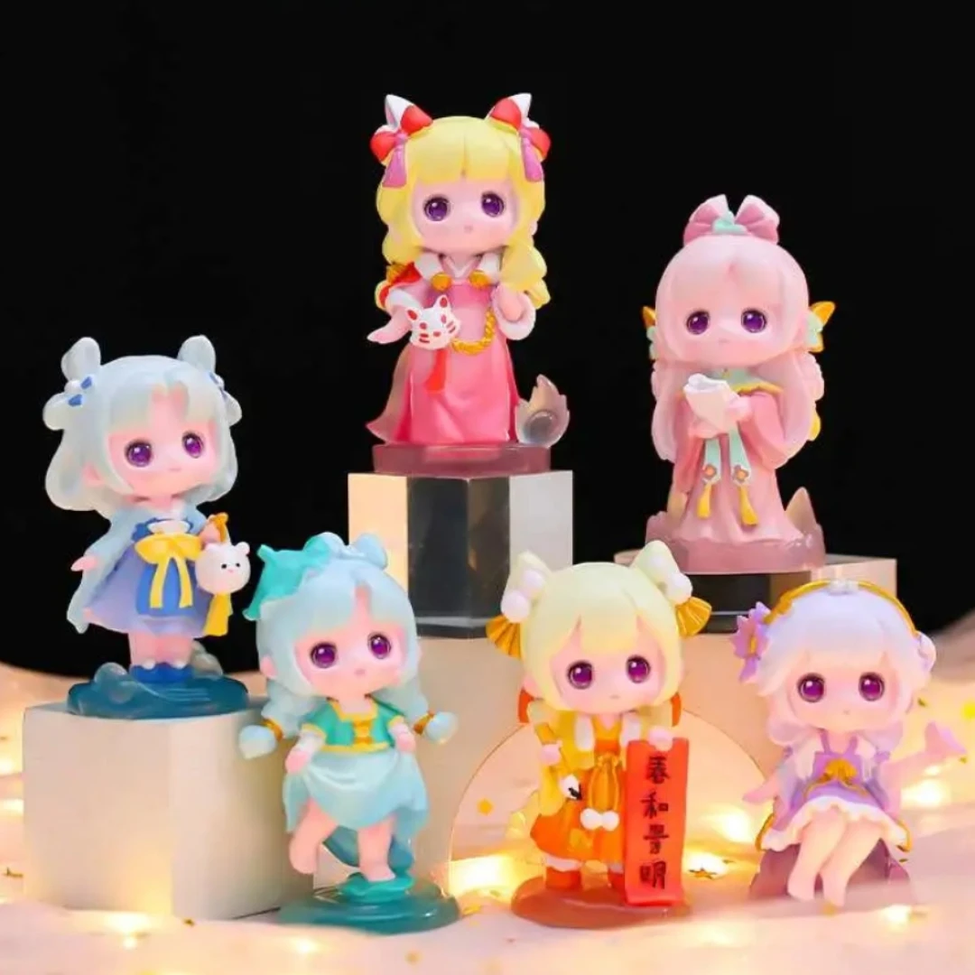 Seasonal Spring Themed Bling Box Ancient-Style Hanfu Doll Cute Cartoon Handmade Decorative Item New Girl Gift Toy Charming Fun
Seasonal Spring Themed Bling Box Ancient-Style Hanfu Doll Cute Cartoon Handmade Decorative Item New Girl Gift Toy Charming Fun