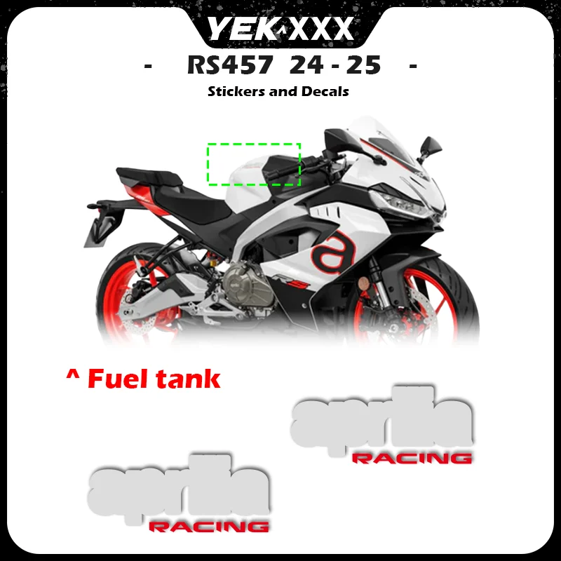 2024-2025 For Aprilia RS457 OEM Replacement Stickers - Fairing Shell Metal Color Decal Set Motorcycle Sticker Decal Full LOGO
2024-2025 For Aprilia RS457 OEM Replacement Stickers - Fairing Shell Metal Color Decal Set Motorcycle Sticker Decal Full LOGO