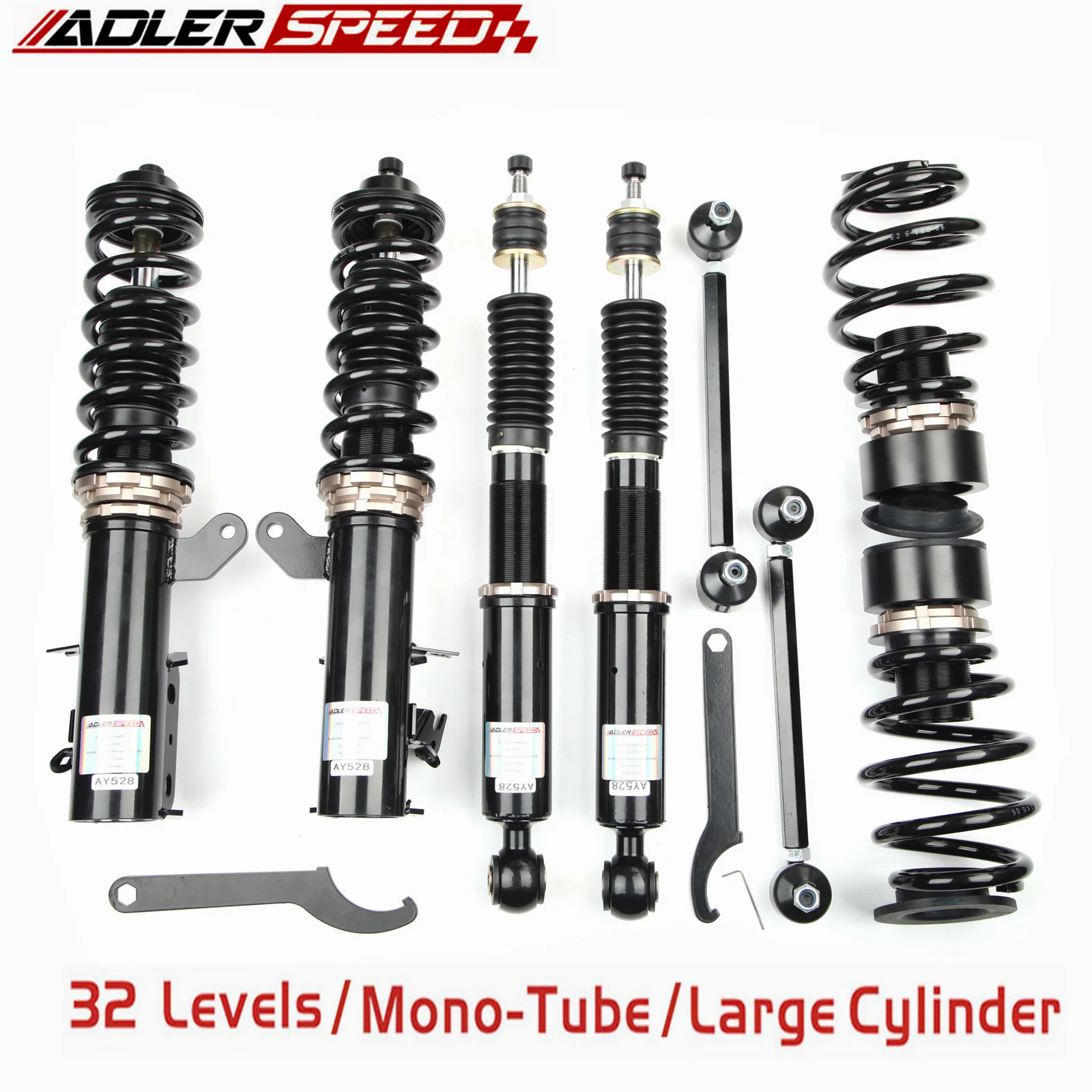 ADLERSPEED Coilovers For HONDA FIT 06-08 Suspension Kit Adjustable Damper Height
ADLERSPEED Coilovers For HONDA FIT 06-08 Suspension Kit Adjustable Damper Height