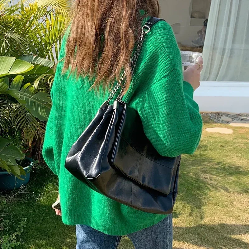 High Quality Women Pu Leather Shoulder Bag Fashion Designer Ladies Messenger Bags New Luxury Female Large Capacity Crossbody Bag
High Quality Women Pu Leather Shoulder Bag Fashion Designer Ladies Messenger Bags New Luxury Female Large Capacity Crossbody Bag
