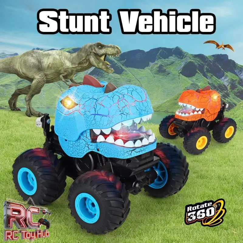 New Remote Control Shark Monster Truck 360 Rotation Off Road Stunt Car With Music Spray Cool Lights Big Foot Toy For Kids
New Remote Control Shark Monster Truck 360 Rotation Off Road Stunt Car With Music Spray Cool Lights Big Foot Toy For Kids