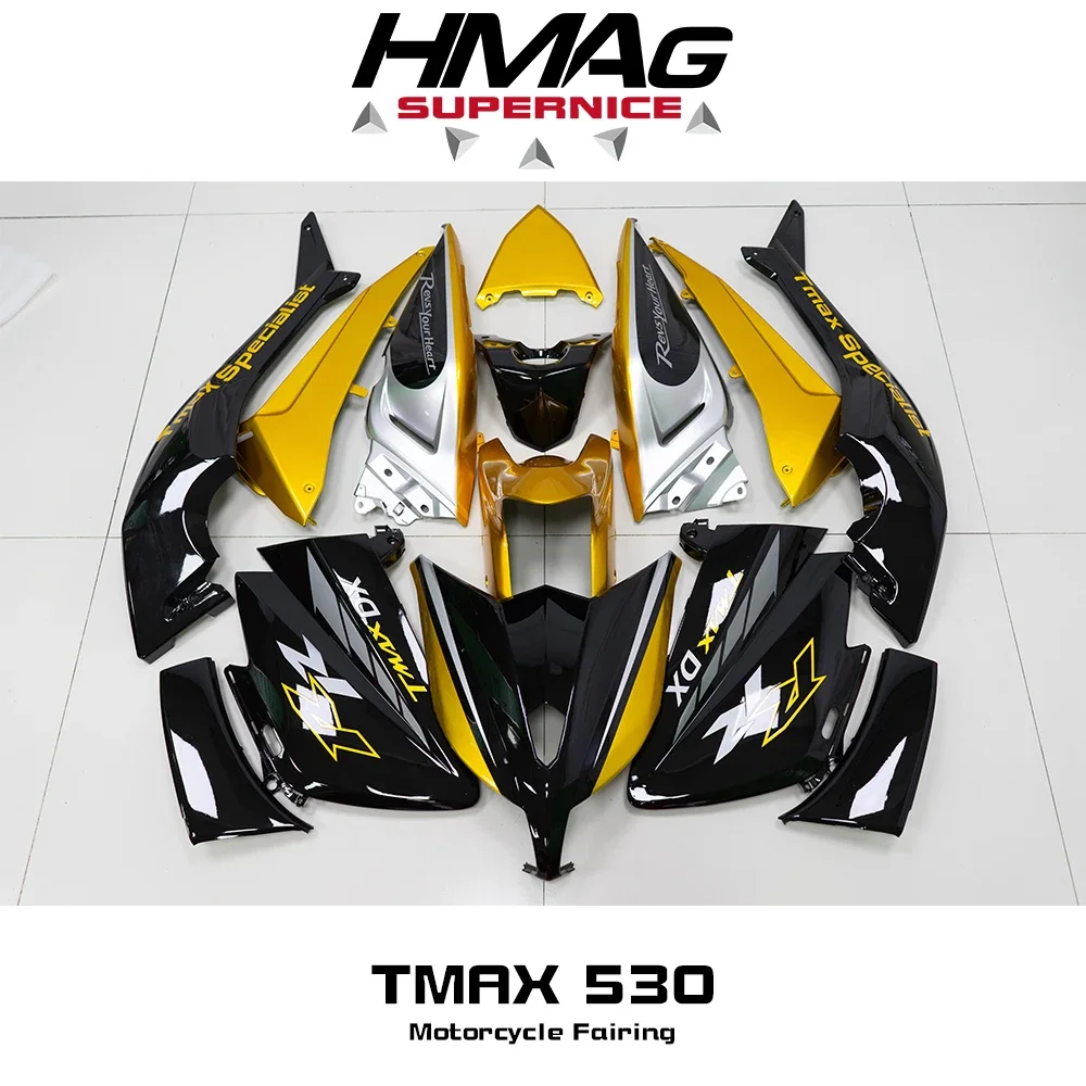 Для Yamaha TMAX T-MAX 530 2012-2021 (литье под давлением) Новый комплект обтекателей Кузов ABS мотоцикл
Для Yamaha TMAX T-MAX 530 2012-2021 (литье под давлением) Новый комплект обтекателей Кузов ABS мотоцикл