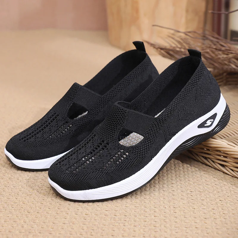 Summer comfortable casual women's shoes fashionable soft sole breathable hollow flat shoes for women
Summer comfortable casual women's shoes fashionable soft sole breathable hollow flat shoes for women