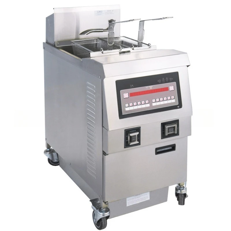 Commercial double-cylinder French fries gas fryer, automatic temperature-controlled fryer, three-cylinder fried chicken skewer
Commercial double-cylinder French fries gas fryer, automatic temperature-controlled fryer, three-cylinder fried chicken skewer
