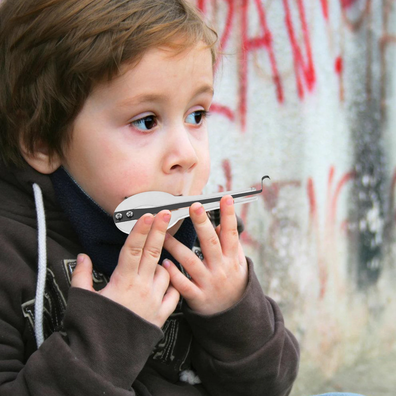 Metal Jaw Portable Jew's Musical Instruments Ethnic Music Instrument Metal Mouth Harp Harmonica National Harp Mouth Musical
Metal Jaw Portable Jew's Musical Instruments Ethnic Music Instrument Metal Mouth Harp Harmonica National Harp Mouth Musical